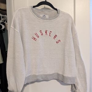 Inside Out Grey Huskers Women's Sweater L